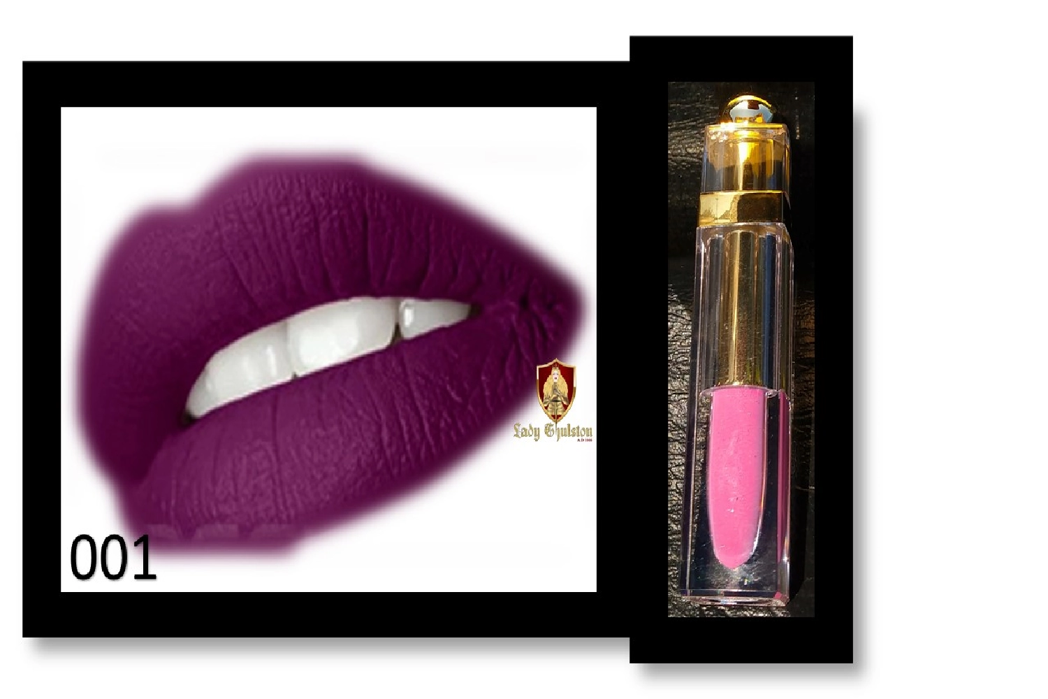 Lady Thulston 001 lipstick Vegan/Halal
