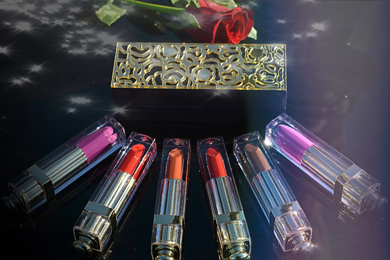 lady thulston box and lipstick