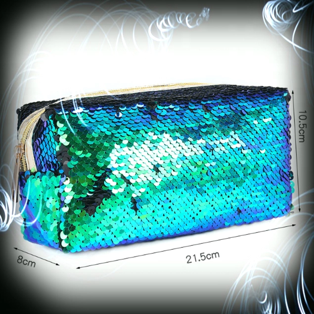 free squin bag with eyeliner